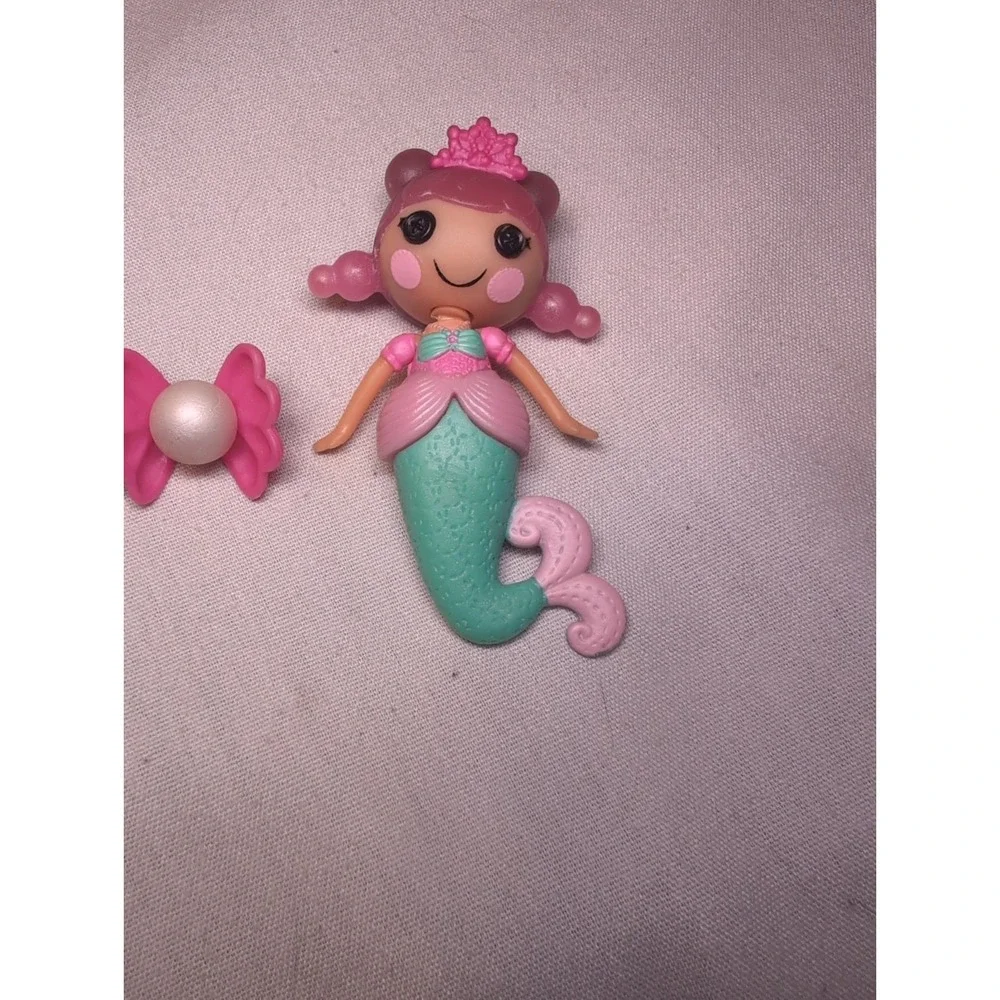 RARE Mini Lalaloopsy Pearly Seafoam Mermaid Minis Doll 3